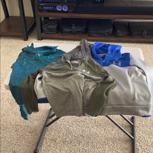 3 under armour shirts